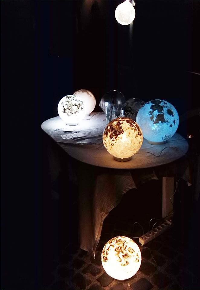 De superbes lampes design en forme de planètes #3