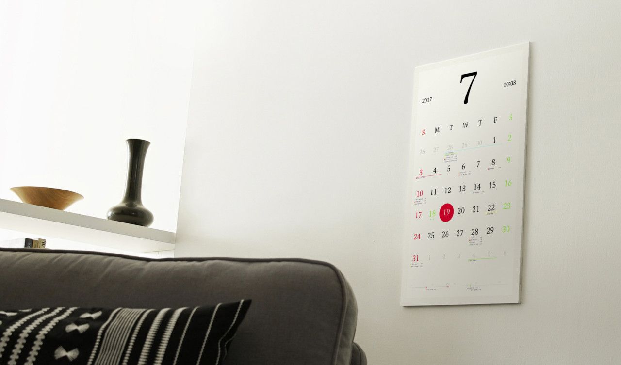Magic Calendar : ce calendrier connecté se synchronise avec votre smartphone #4