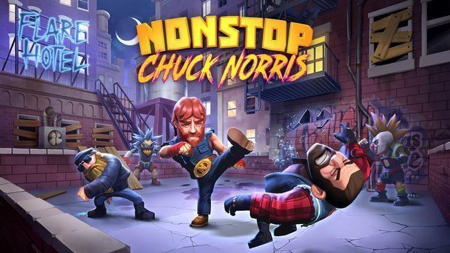 Non Stop Chuck Norris : le nouveau jeu mobile de Chuck Norris