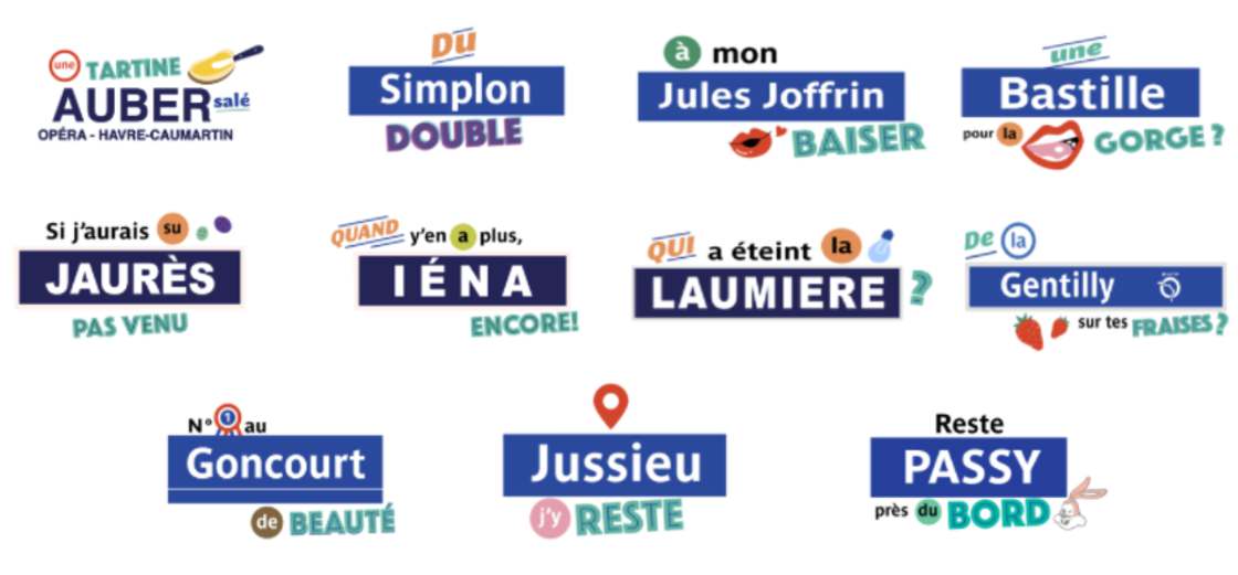 La RATP détourne les noms de stations de métro pour le 1er Avril #StationdAvril #7