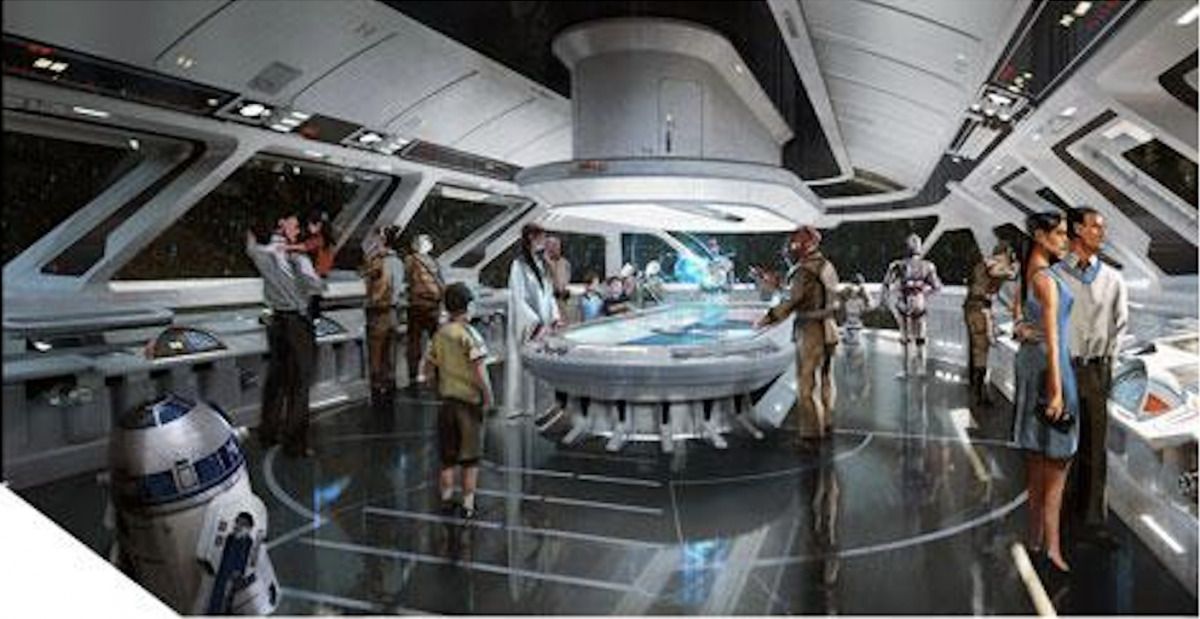 Star Wars : Disney travaille sur un vaisseau hôtel de luxe