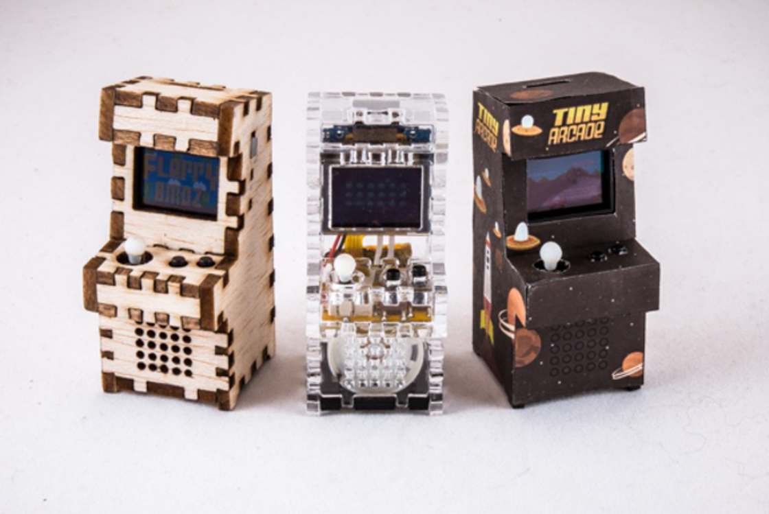 Tiny Arcade : la plus petite borne d'arcade à assembler soi-même