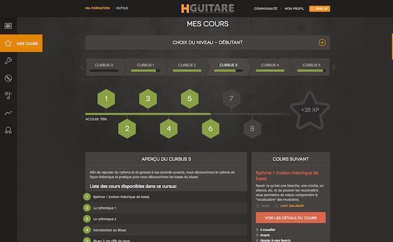 HGuitare : une méthode inspirée de Guitar Hero pour apprendre la guitare #2