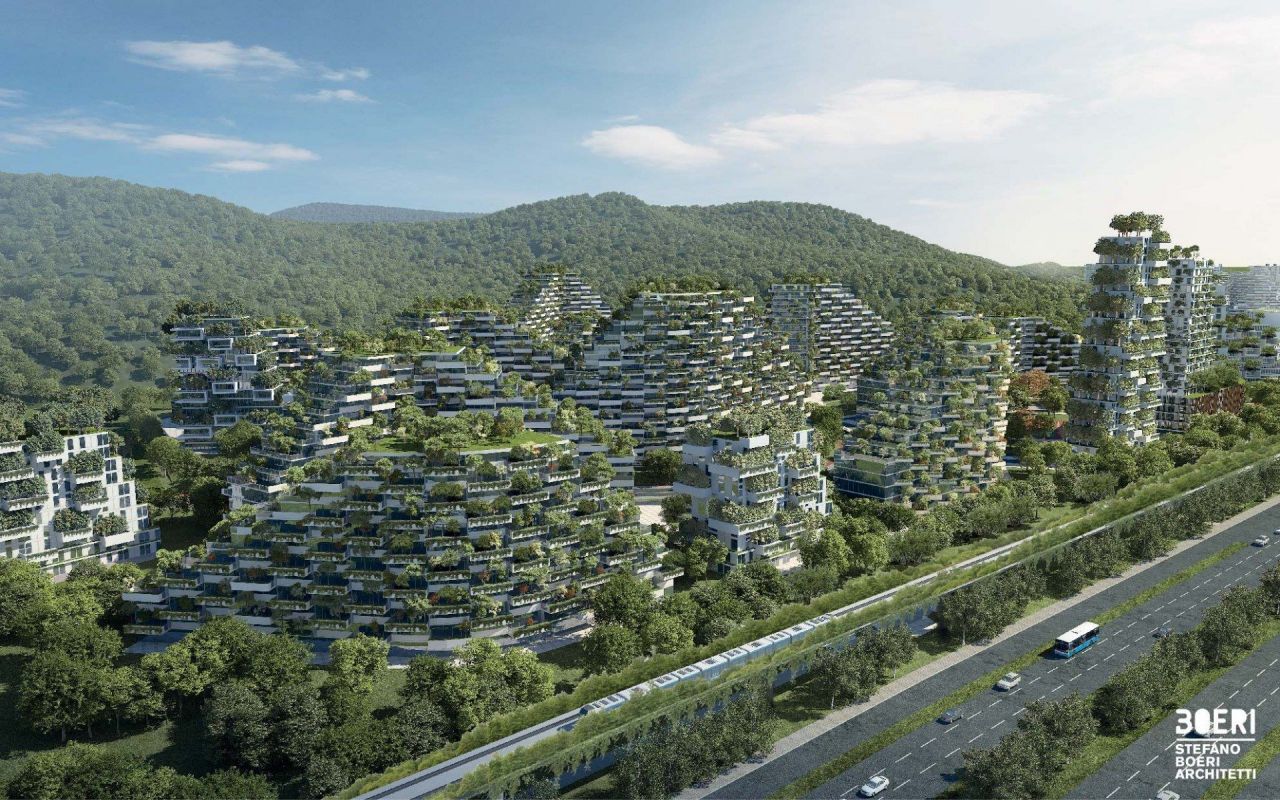 La Chine va construire la première ville forêt au monde #2