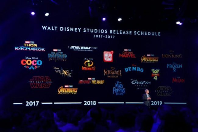 Le planning des films Disney jusqu’en 2019 est tombé