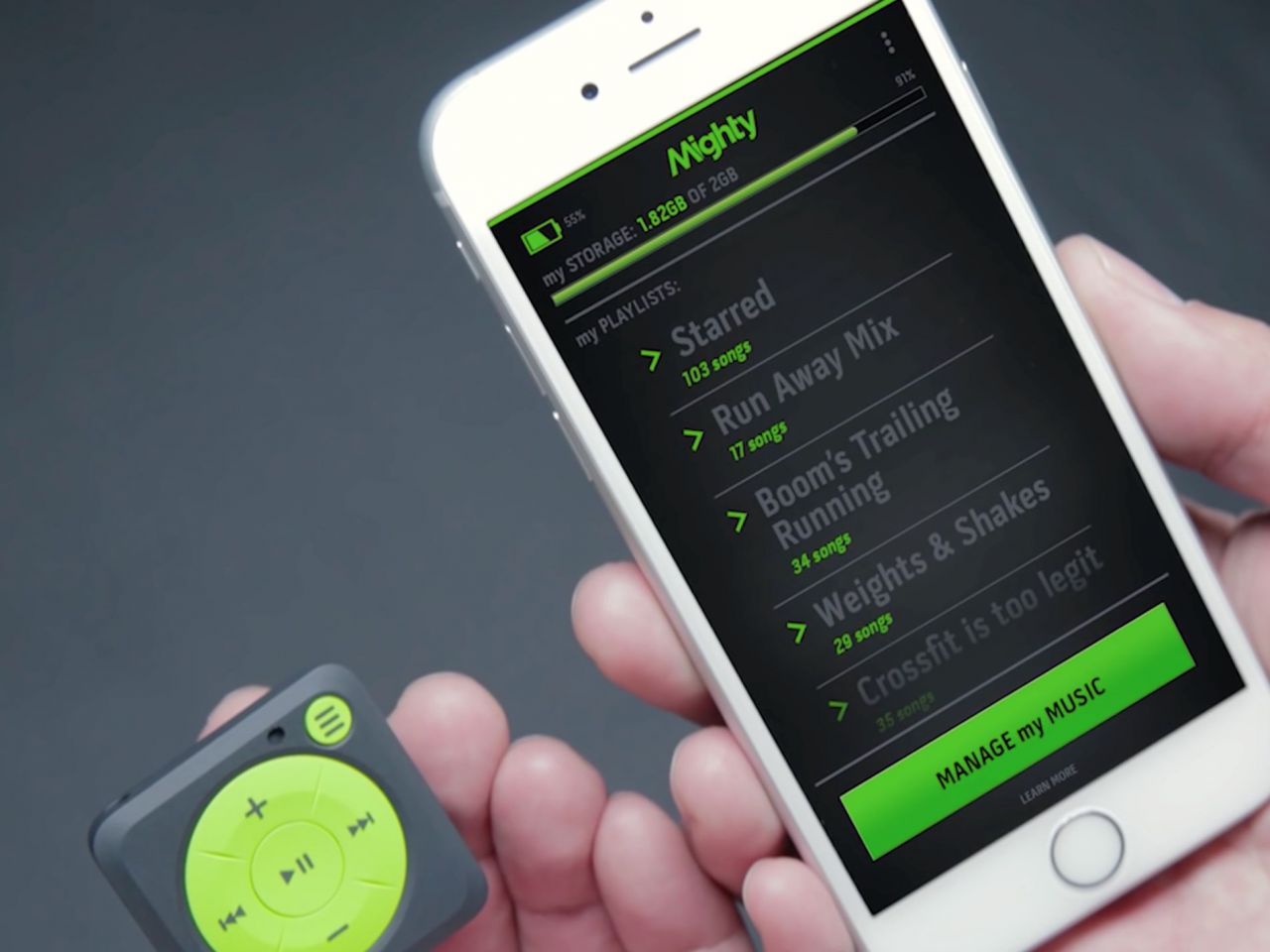 Mighty : un iPod Shuffle conçu pour Spotify #3
