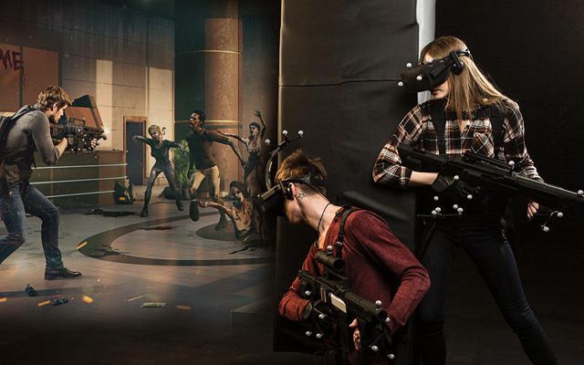 VR : chassez les morts-vivants en réalité virtuelle dans un espace de 200m²