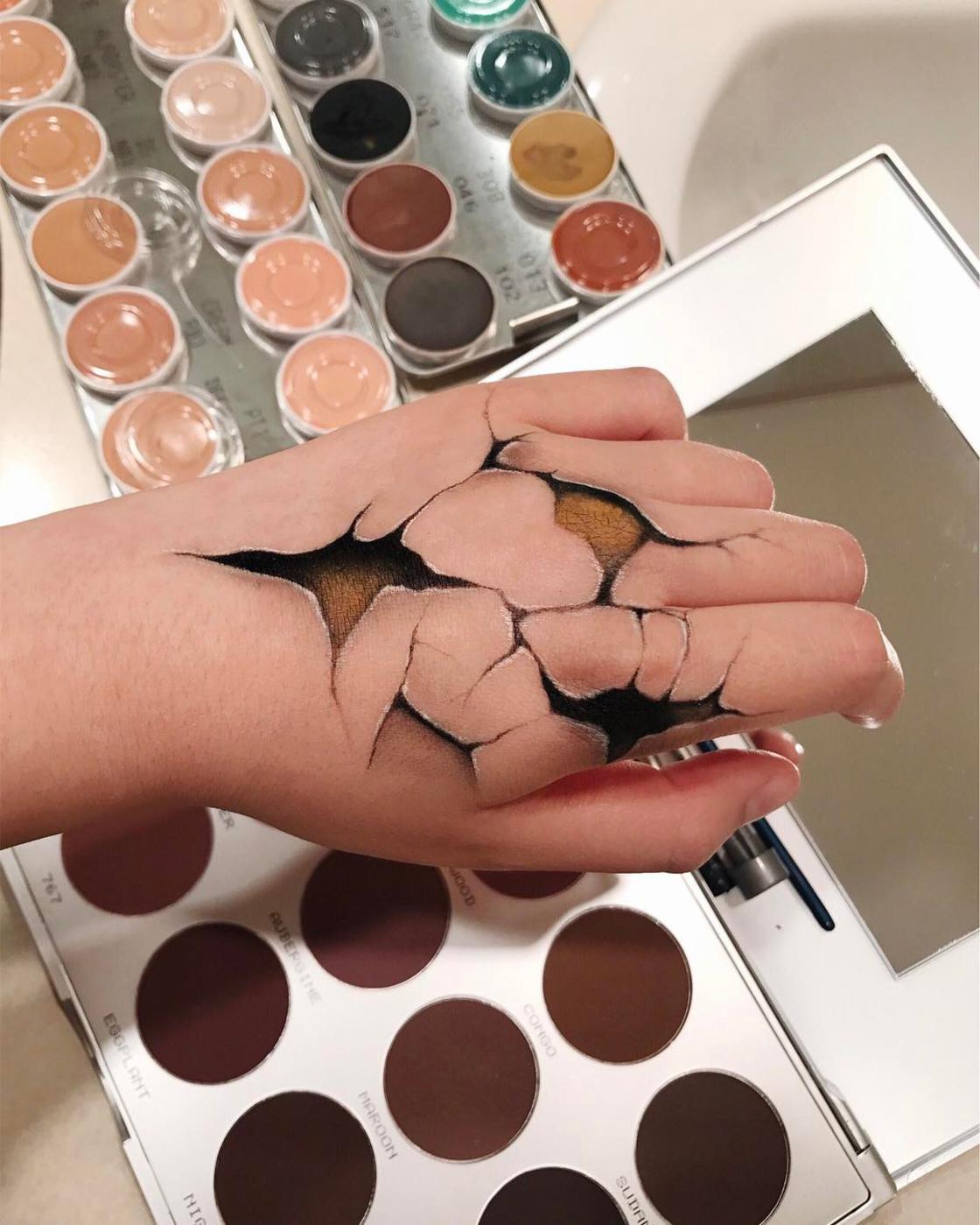 Cette artiste réalise des maquillages troublants de réalisme #11