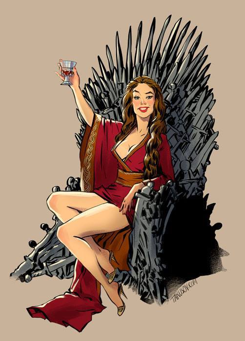 Game of Thrones : découvrez les héroines version pin-up