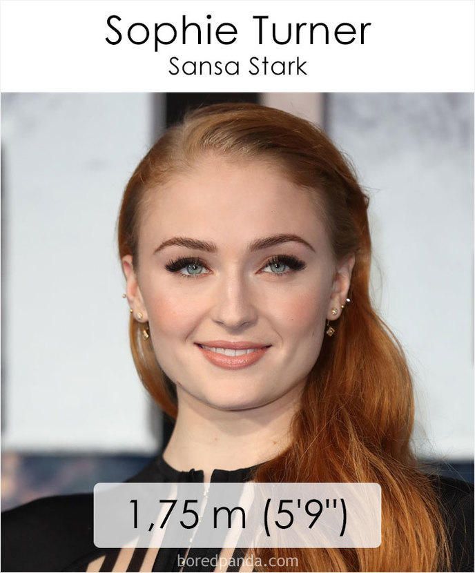Game Of Thrones : découvrez les tailles des acteurs #19