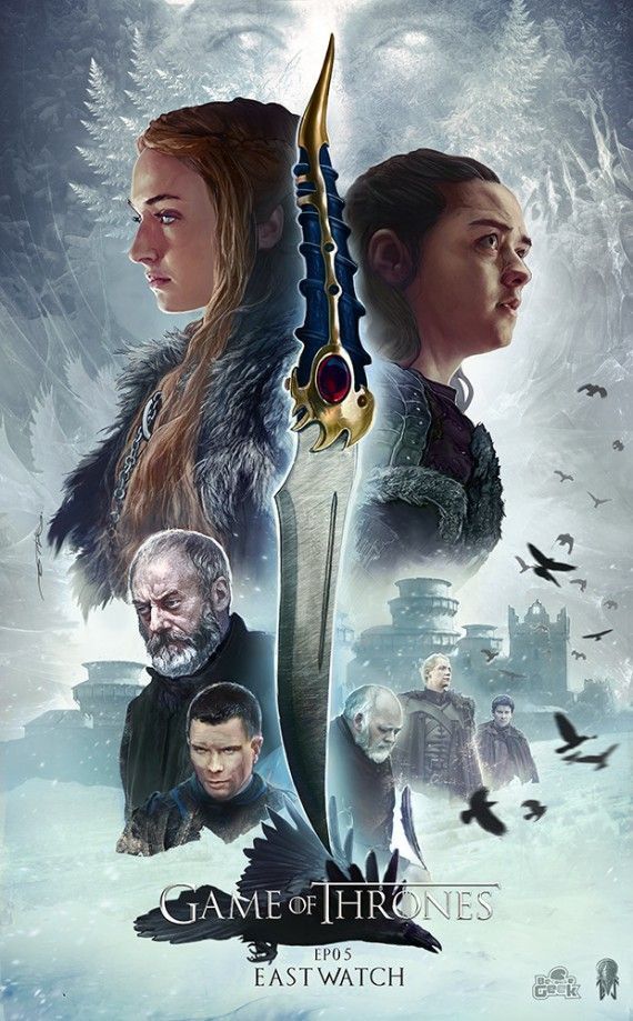 Game Of Thrones : des affiches pour chaque épisode de la Saison 7 #5