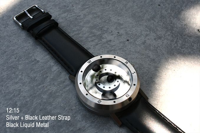 Inspirée des films Terminator, cette montre fonctionne avec du métal liquide #4