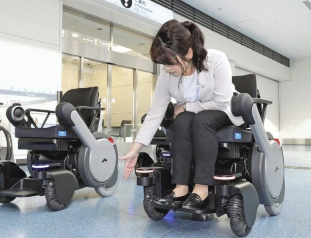 Panasonic installe des chaises roulantes autonomes au Japon