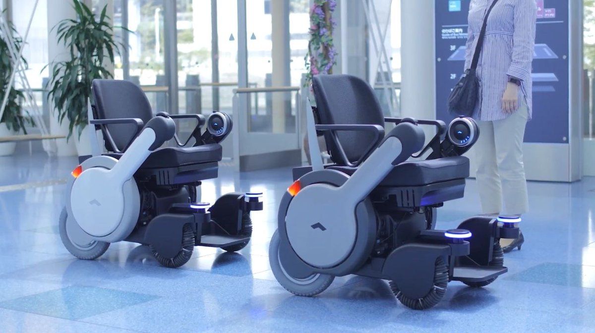 Panasonic installe des chaises roulantes autonomes au Japon #2