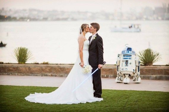 Des fans de Star Wars se marient sur le thème de la saga #4