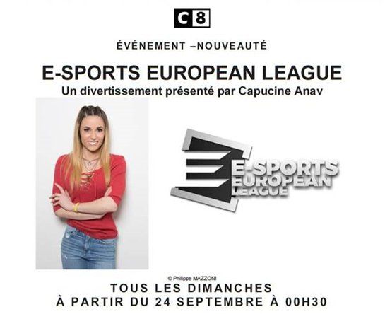 Capucine Anav (TPMP) va présenter une émission d'eSport sur C8