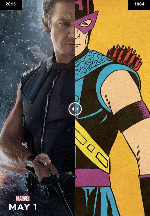 Super-héros : les acteurs comparés aux personnages des comics #24
