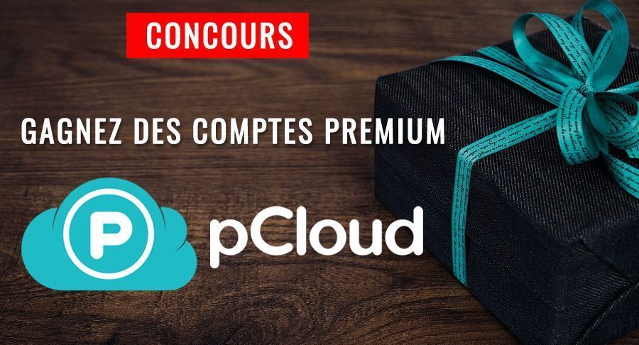 Concours pCloud : des comptes premium à gagner pour stocker vos données dans le cloud