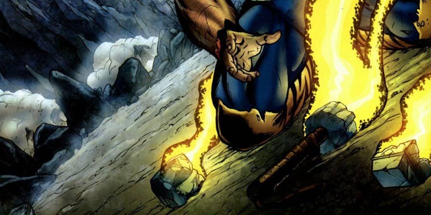 Thor Ragnarok : Mjolnir à déjà été détruit et réparé 6 fois #13