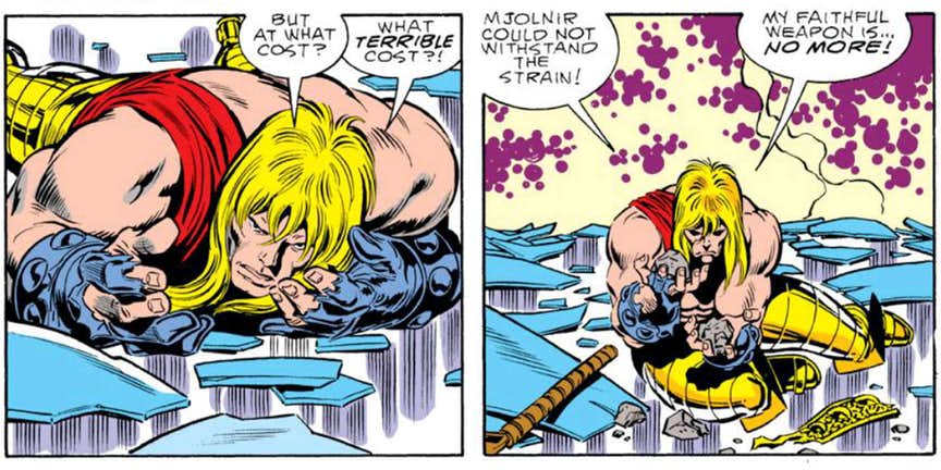 Thor Ragnarok : Mjolnir à déjà été détruit et réparé 6 fois #10