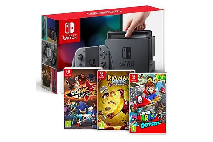 Black Friday : La Nintendo Switch + 3 jeux en promo à 359€
