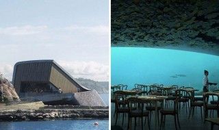 Under : le premier restaurant sous-marin se trouve en Norvège
