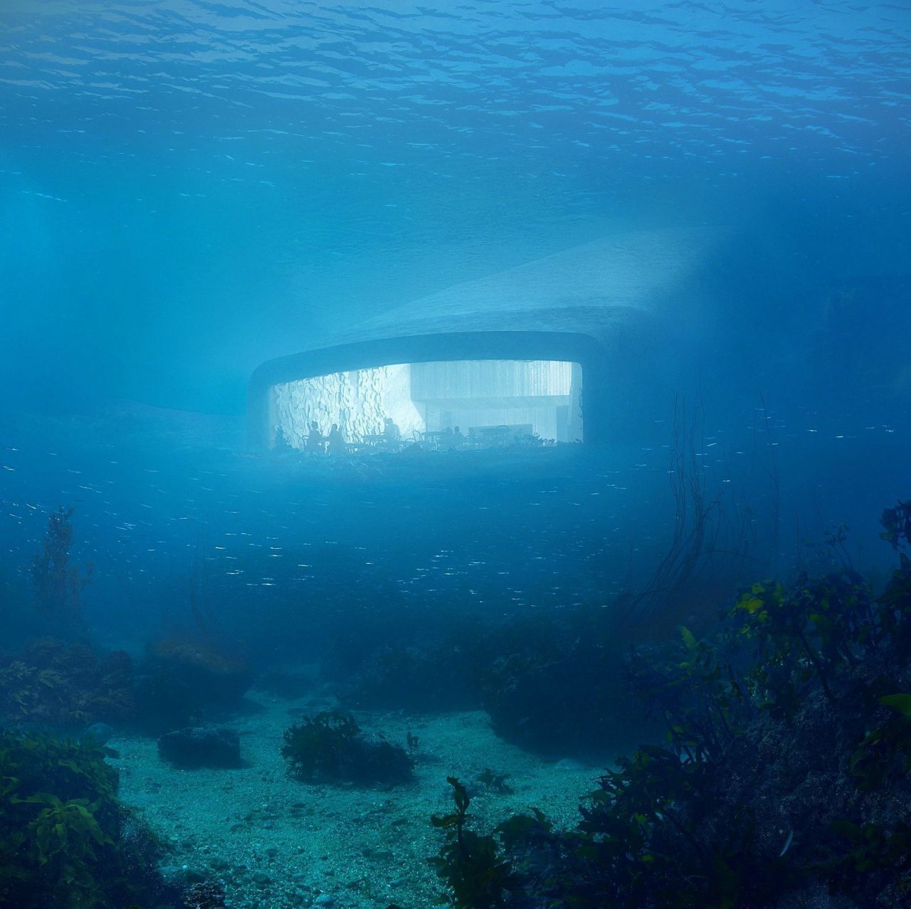 Under : le premier restaurant sous-marin se trouve en Norvège