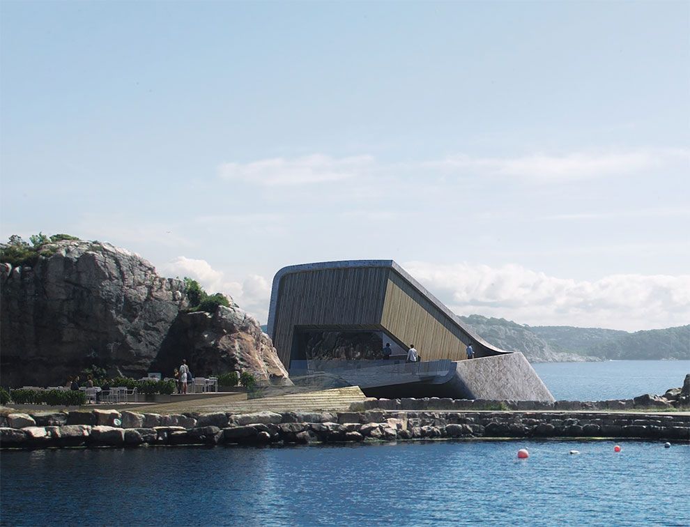 Under : le premier restaurant sous-marin se trouve en Norvège #4