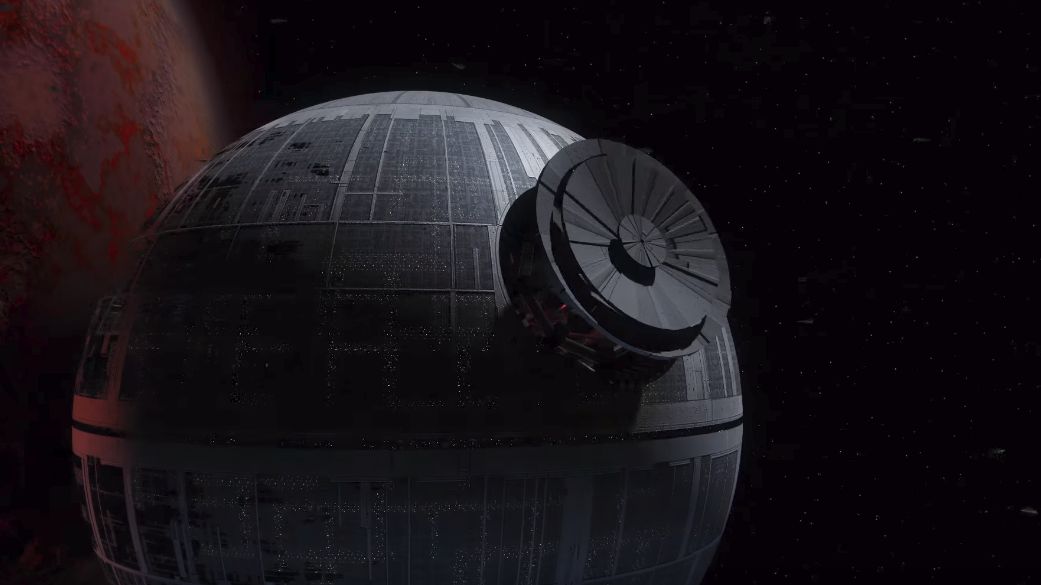 Star Wars : la construction de l'Etoile de la Mort en timelapse