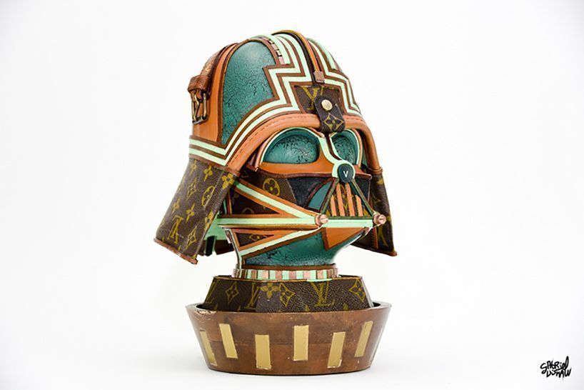 Des sculptures Star Wars fabriquées avec des sacs Louis Vuitton #7