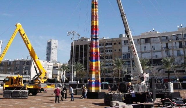 LEGO : la plus haute tour jamais construite en LEGO se trouve à Tel-Aviv #3