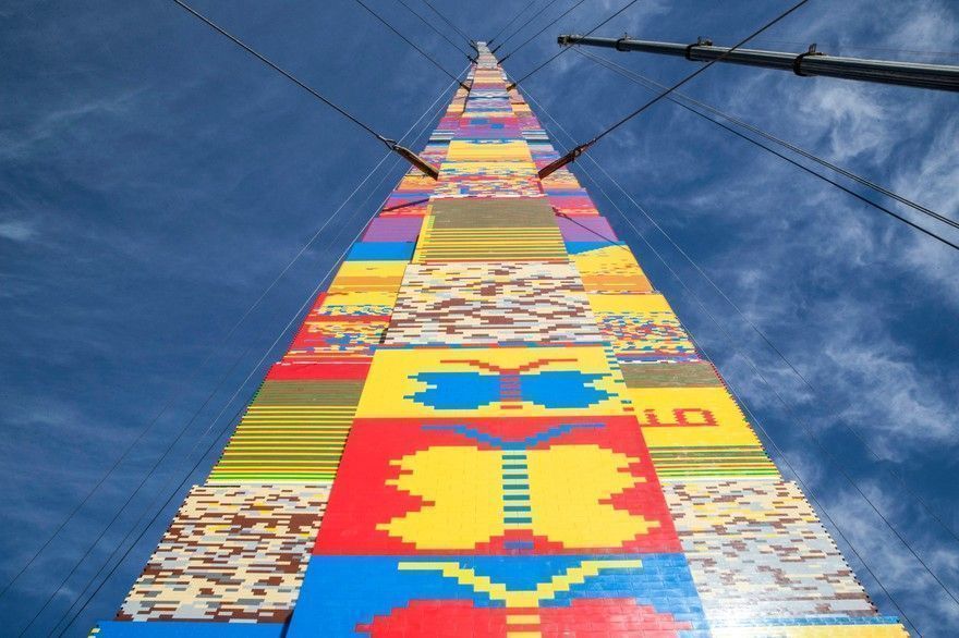 LEGO : la plus haute tour jamais construite en LEGO se trouve à Tel-Aviv