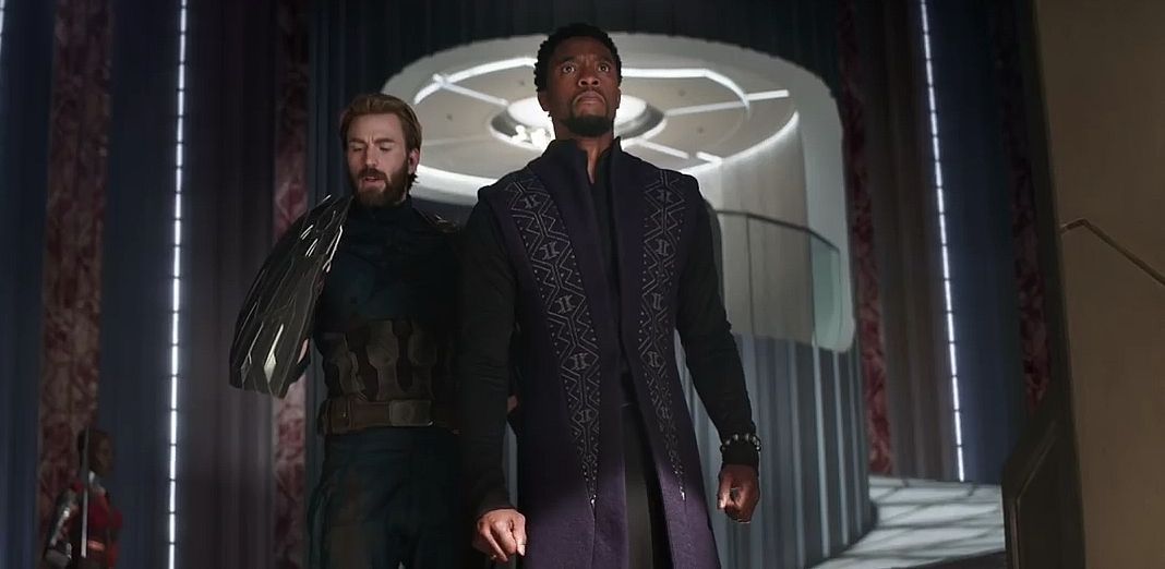 L'étrange bouclier de Captain America dans la bande annonce Avengers Infinity War #2