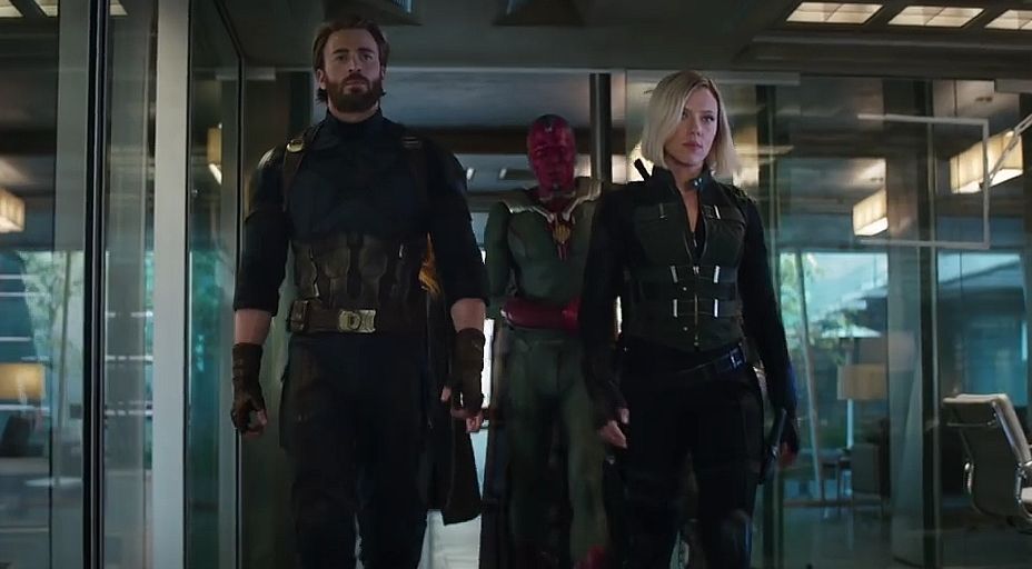 L'étrange bouclier de Captain America dans la bande annonce Avengers Infinity War #5