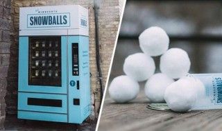 Snowballs : le distributeur de boules de neige