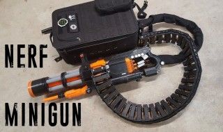 Nerf Minigun : ce Nerf tire 20 coups par seconde
