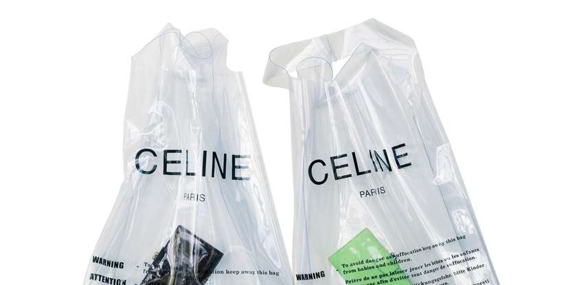Luxe : ce sac en plastique Céline est vendu 500 euros