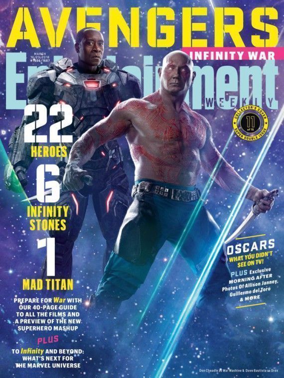 Entertainment Weekly dévoile ses couvertures pour Avengers Infinity War #13