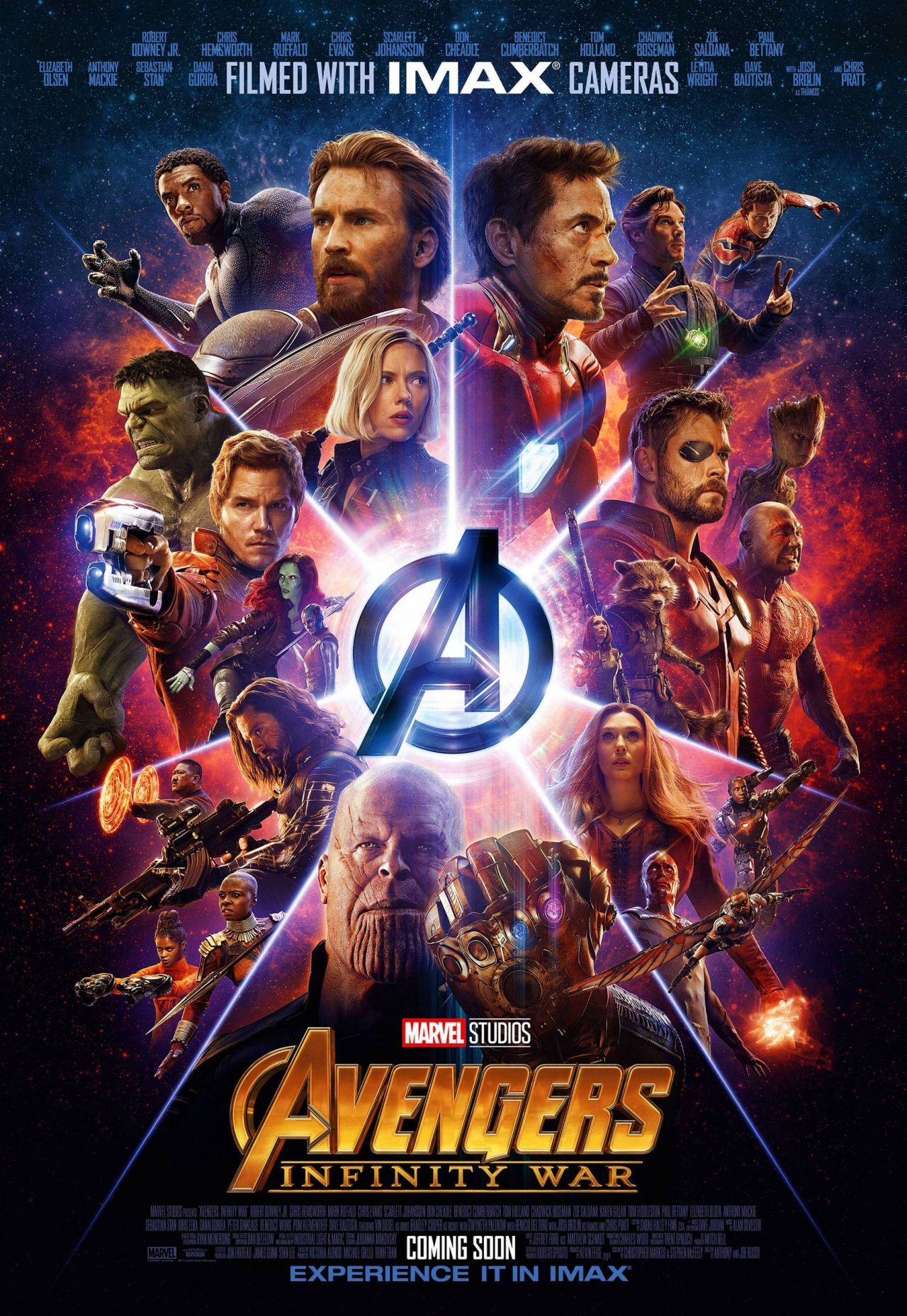 Ant Man est sur l’affiche IMAX d’Avengers Infinity War