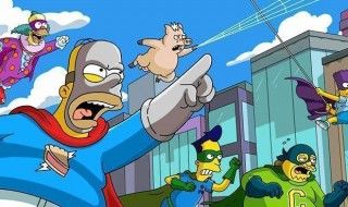 Les Simpson sont dans la 2ème scène post-générique d'Avengers Infinity War