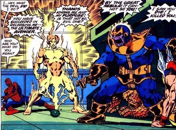 Où se trouve Thanos à la fin d'Avengers Infinity War ? #7
