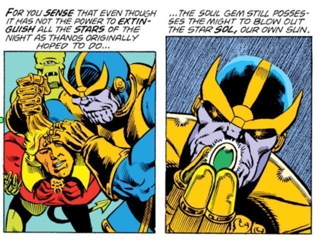 Où se trouve Thanos à la fin d'Avengers Infinity War ? #4