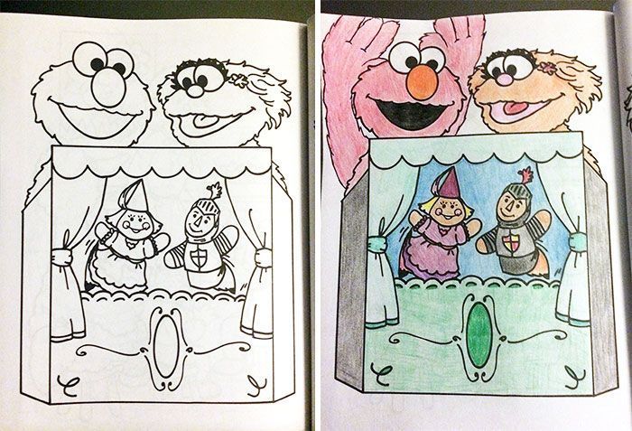 Coloring Corruptions : quand les adultes détournent les cahiers de coloriage des enfants #5