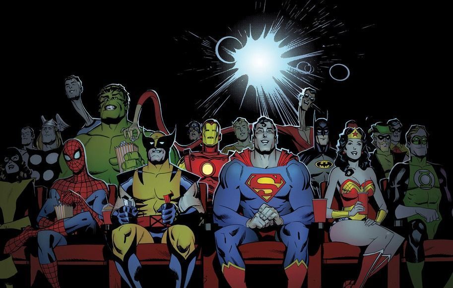 Les super-héros Marvel et leurs équivalents DC Comics en versions miniatures