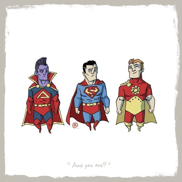 Les super-héros Marvel et leurs équivalents DC Comics en versions miniatures #25
