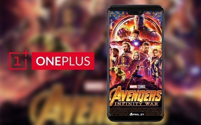 Un smartphone OnePlus 6 serie limitée Avengers #2