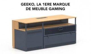 Découvrez Geeko, LE meuble Gamer