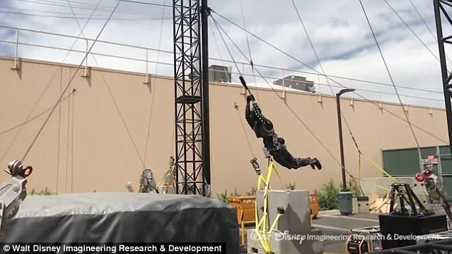 Stuntronics : un robot cascadeur impressionnant bientôt dans les parcs Disney #3