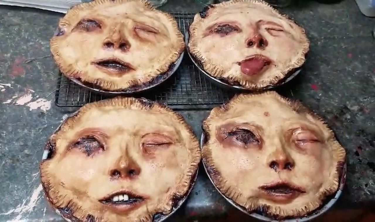 Cette artiste cuisine des tartes effrayantes sur commande