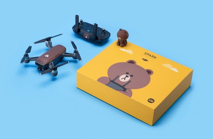 Line Friends Brown : DJI lance un drone tout mignon en forme d'ourson